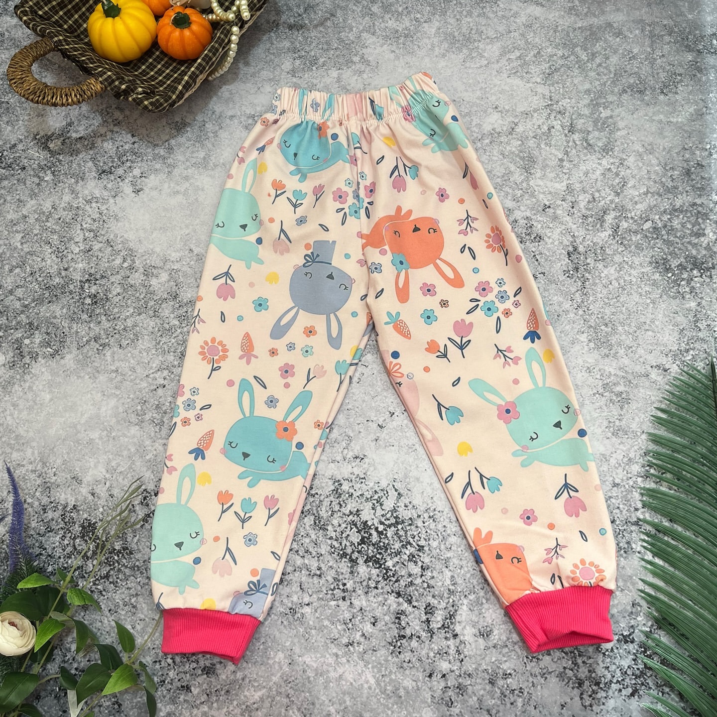 ست راحتی دخترانه نخ پنبه