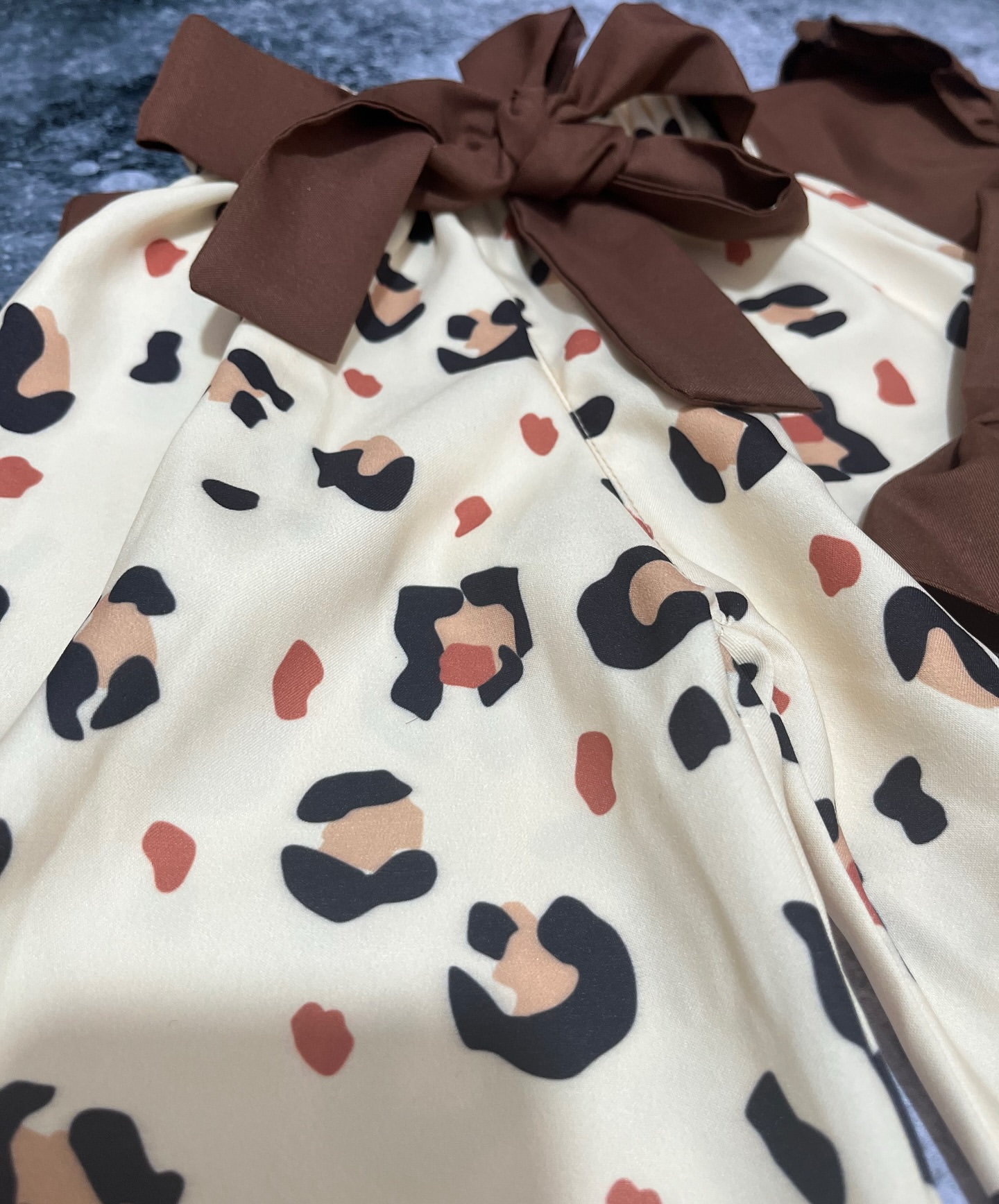 شومیز شلوار پلنگی دخترونه