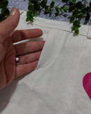 کراپ دامن قلبی دخترانه