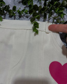 کراپ دامن قلبی دخترانه