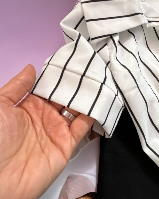 ست سه تیکه تاپ و شومیز گره ای با شلوار بچگانه