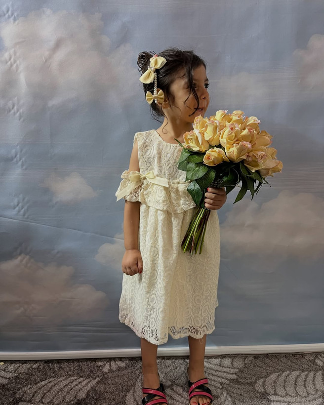 پیراهن مجلسی دخترانه سایز ۲ تا ۸